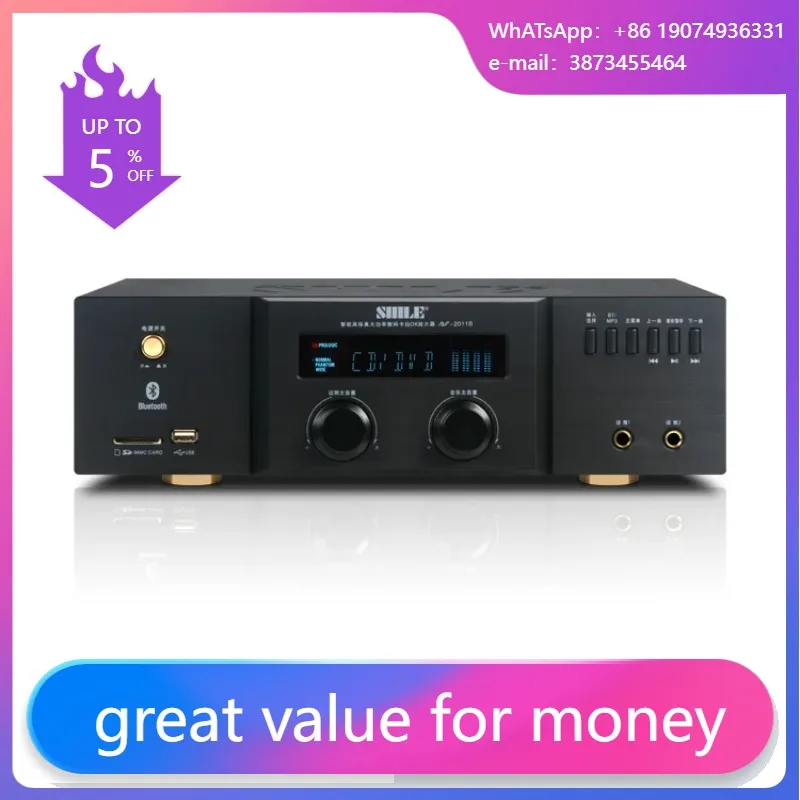 

High Quality Professional 60W Home Hi-Fi Stereo Sound System Audio Power Amplifier