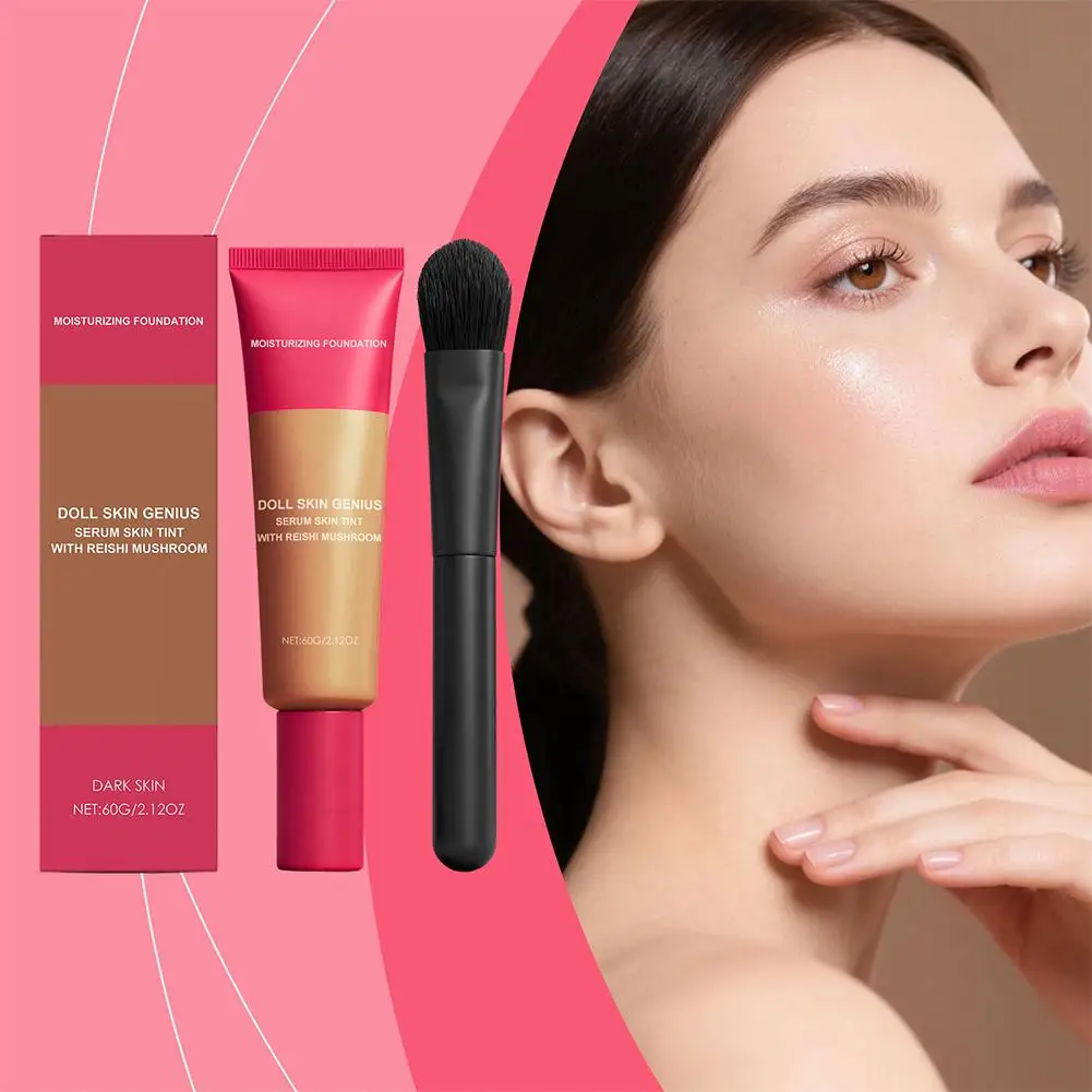 長時間持続するオイルコントロールベース、ブラーリングファンデーション、フェイスファンデーション、メイクアップクリーム、コスメ、黒肌用マット仕上げ