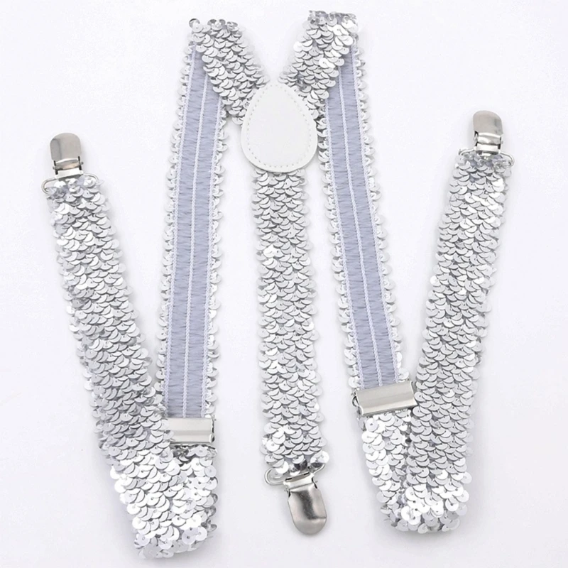 Disco Gathering Accessoires scintillants Set Coldie Gants Set Stage Show Wear Costume Accessoires pour hommes femmes