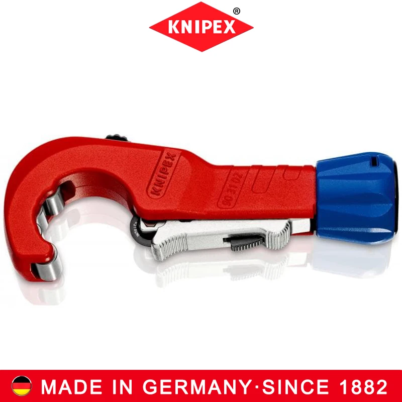 KNIPEX 90 31 02 SB TubiX Pipe Cutter 180mm Quick Lock Copper Brass Stainless Steel Cutters 6 - 35 mm (self-service card/blister)