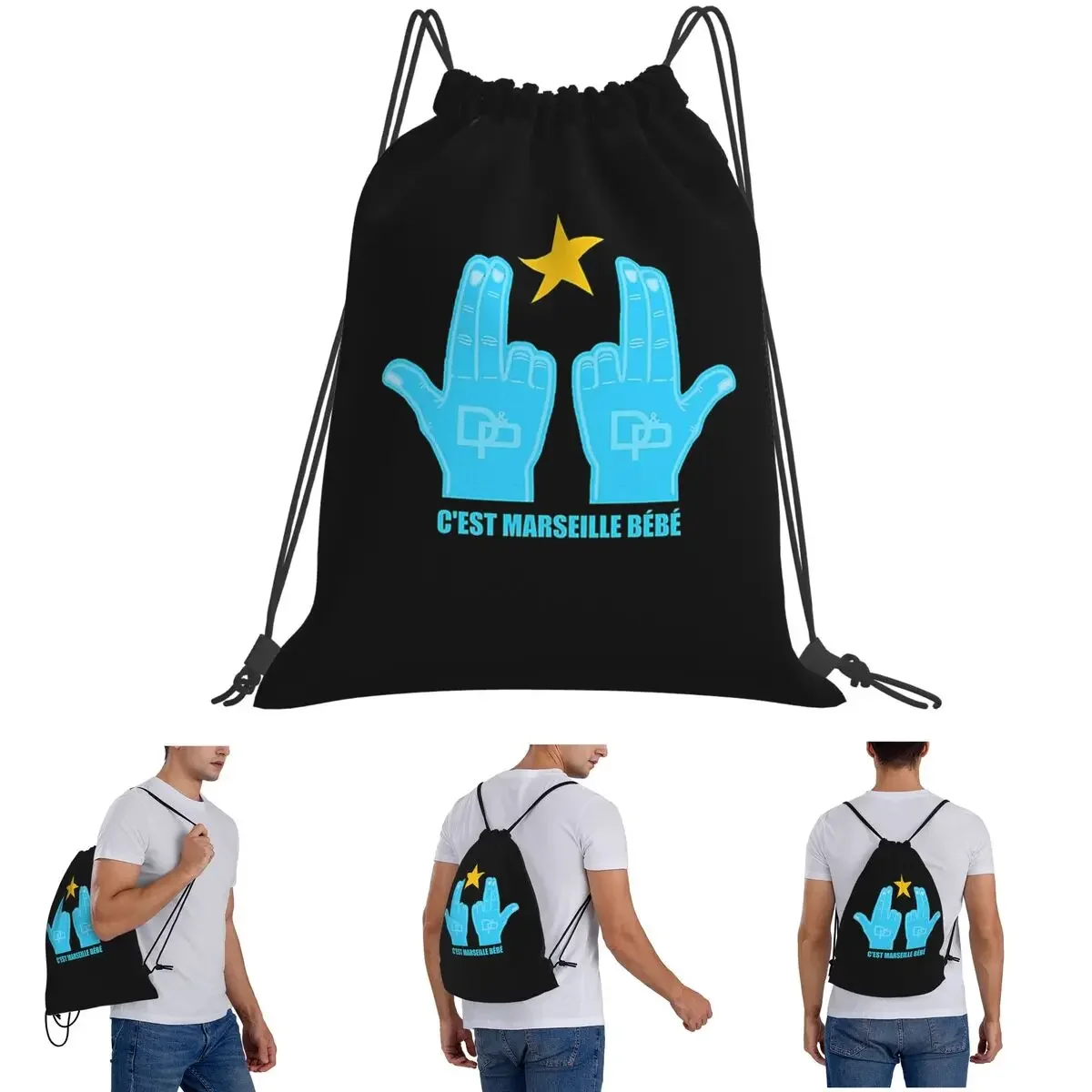 

Рюкзаки C'est Marseille Bebe JUL, модные портативные рюкзаки на шнурке, карманная спортивная сумка, сумки для книг для мужчин и женщин, студентов