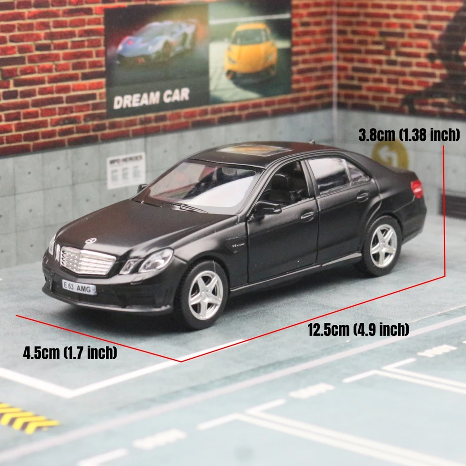 1/36 Mercedes-Benz E-Class E 63 AMG Toy Car Model For Children RMZ
