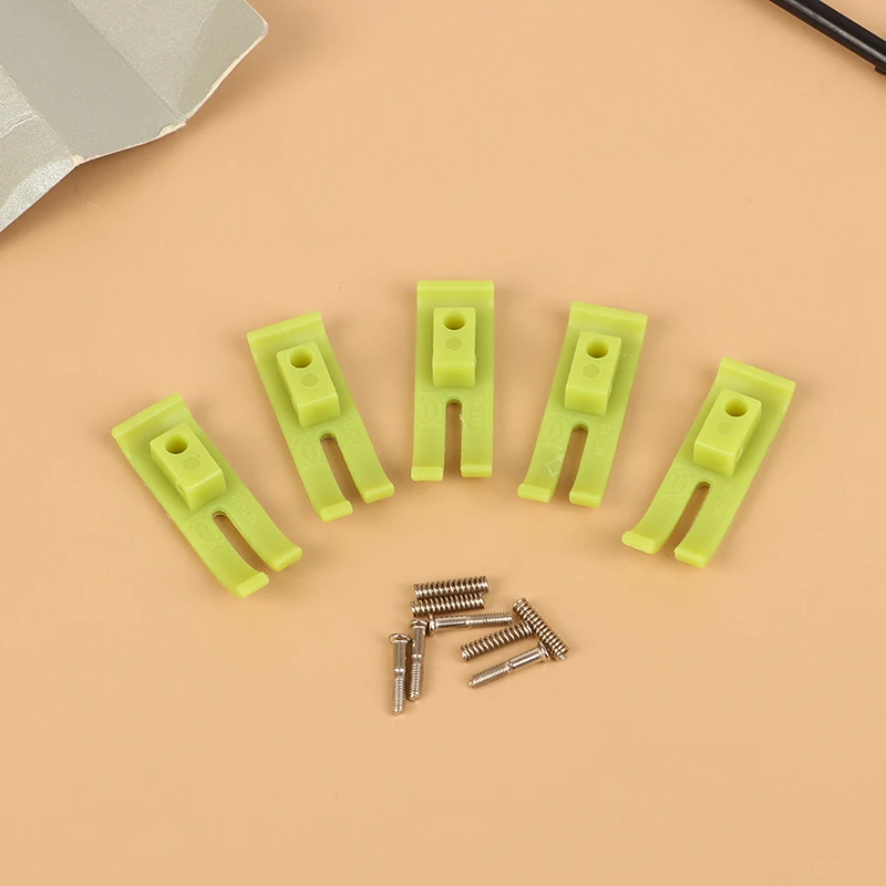 10Pcs MT-18 Presser Foot Lockstitch Sewing Machine Special Wear-Resistant Presser Foot Base Plate Presser Plate