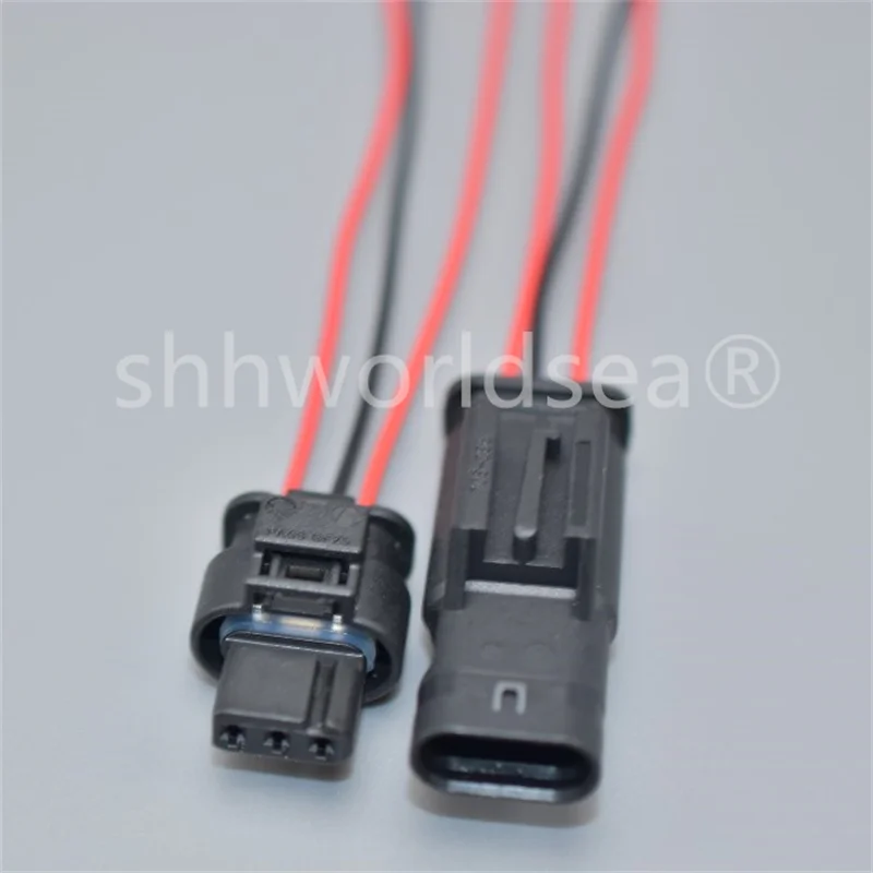 2 3 Pin Electrical Automotive Plug Cable Waterproof Wire 1.2 MM Connector for VW  872-658-501 3C0973203 872-858-541  8J0973202