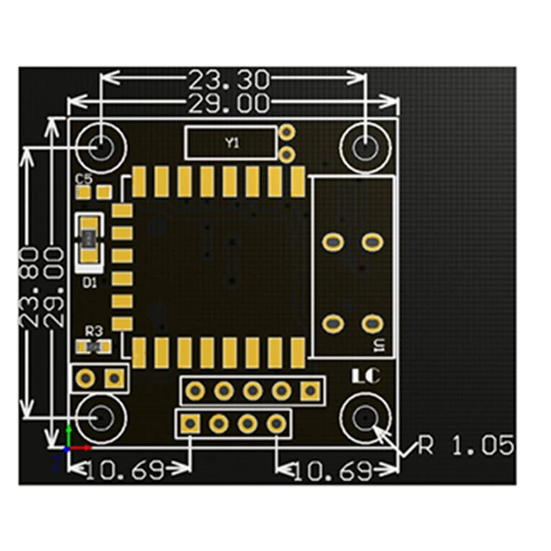 AP-ESP8266 WiFi Clock Module 0.96 Inch OLED LCD Screen Display