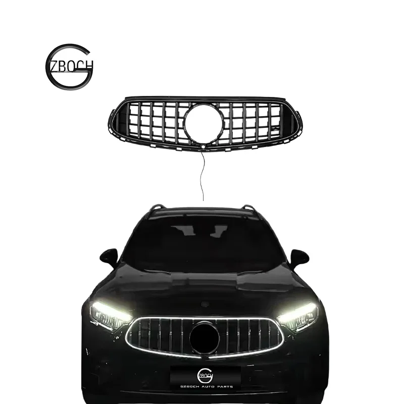 

LED Grille for Mercedes Benz 2024+ X254 GLC Class GLC200 GLC260 GLC300 GLC250 GLC43 GLC63 AMG Car Grill GLC LED Car Grille