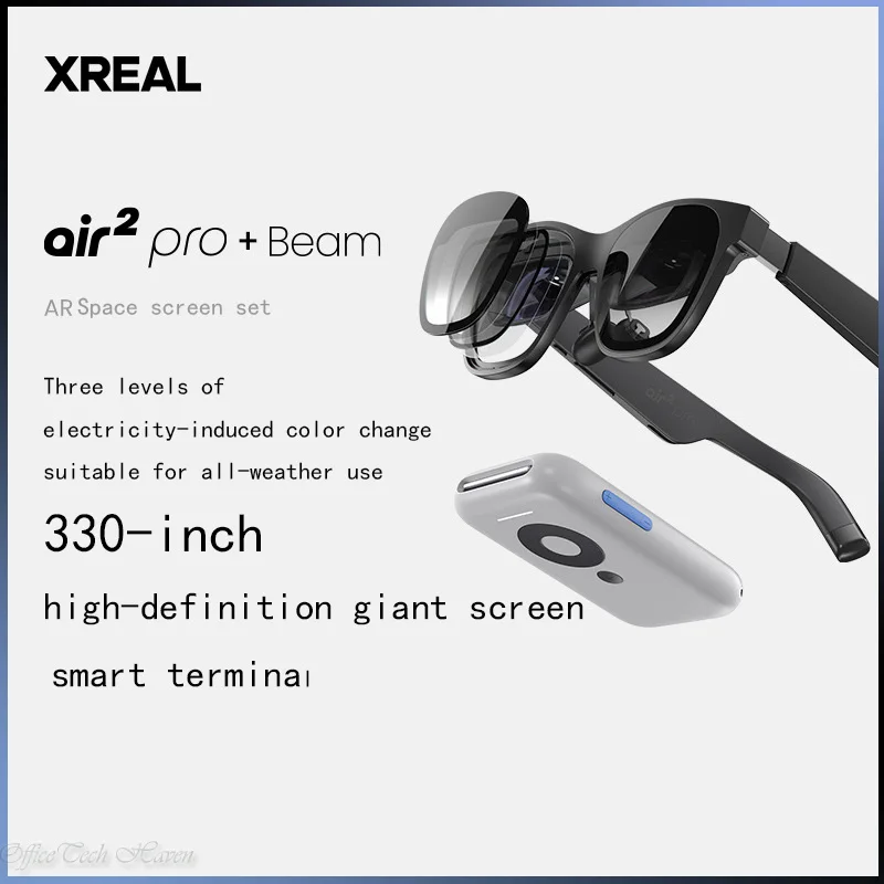 XREAL Nreal Air 2 Pro Nreal Air2 Pro Smart AR Glasses HD130 Inches Space Giant Screen Portable1080p Intelligent Private Cinema