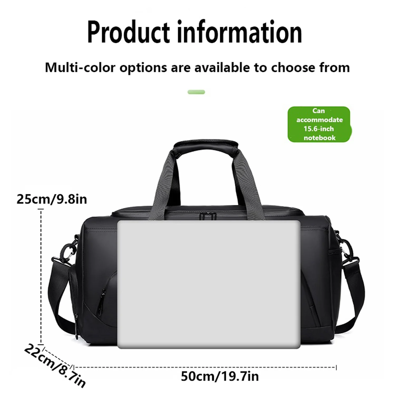 Прочная дорожная сумка большой вместимости, разделительная сумка унисекс для влажной и сухой уборки, спортивная сумка, модная мужская большая сумка, новые поступления