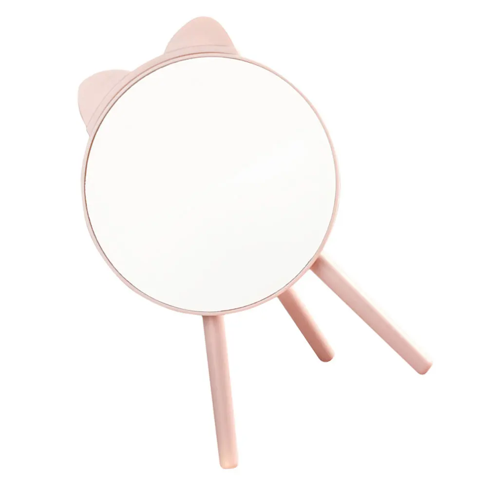 

Portable Makeup Mirror Compact Premium Material Non-Slip Base Adorable Wear-Resistant Makeup Mirror for Living Room Entrance
