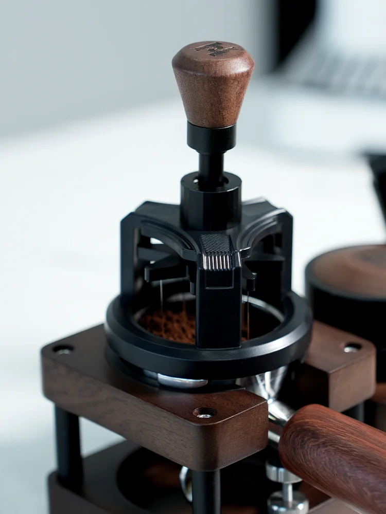 HiBREW Rotary 58 mm Espressorrührer Siebträger Verteiler Werkzeug Nadelverteiler magnetisch für Kaffeemaschine H10A H13 G5