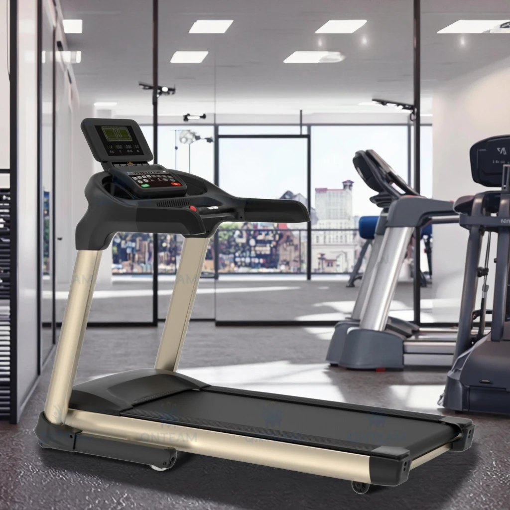 Commercial Grade Electric Treadmill 4.0-6.0HP Motor Auto Incline Wireless Heart Rate LED Screen Eco-Friendly Multifunctional