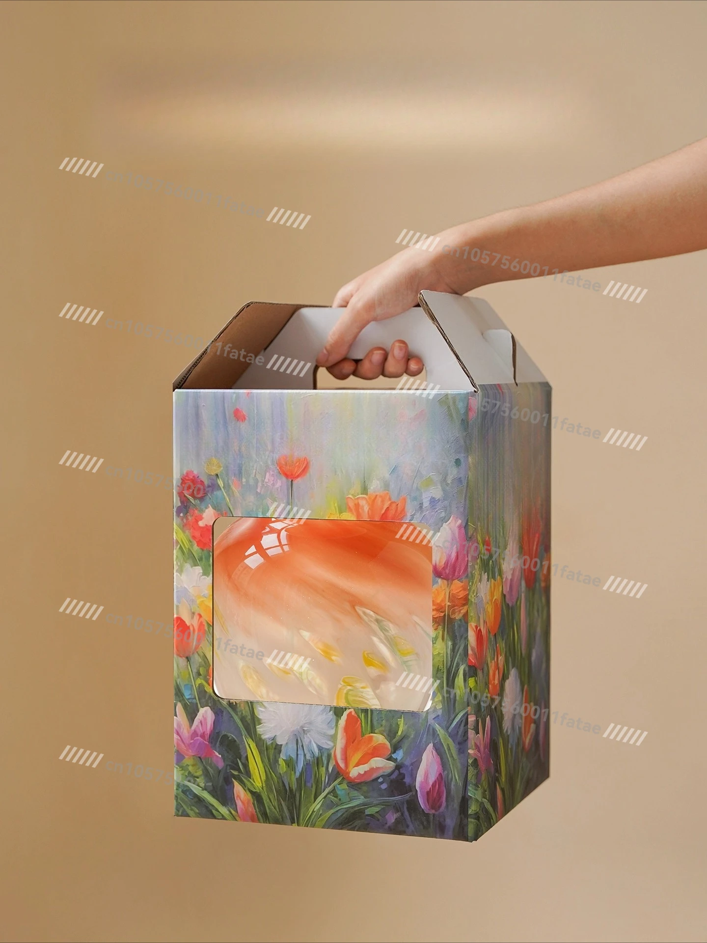 High Sense Niche Art Glazed Vase Home Flower Ware Decorative Creative Ornament Teachers' Day Gift