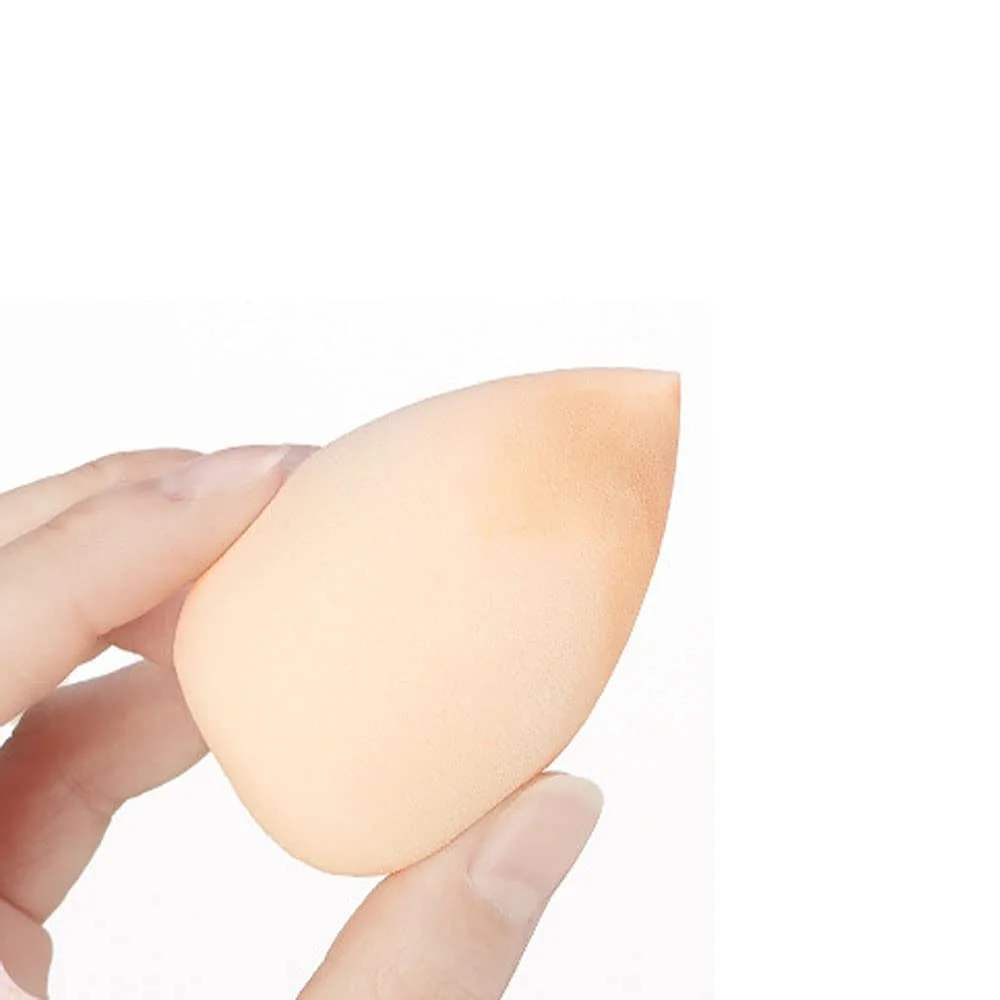 Teardrop Makeup Sponges, Soft Fine Texture Beauty Blender, Non-Absorbent Powder, Wet & Dry Use Foundation Sponge for Concealer, Random Color, 3 Pack
