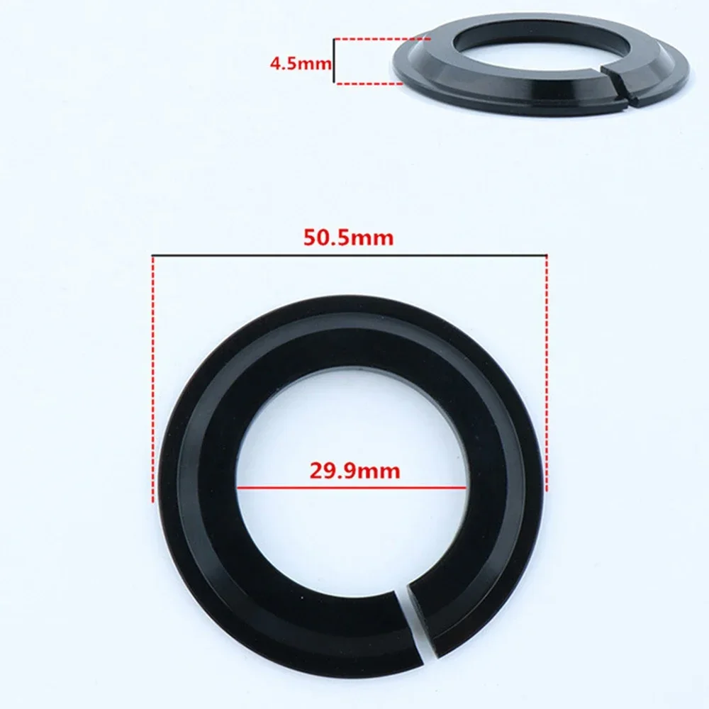 11/ 8in To 11/2in Crown Race Ring Fork Adapter Headset Ring Circle Bicycle Headset Ring Spacer Tapered Steerer Tube Conversion