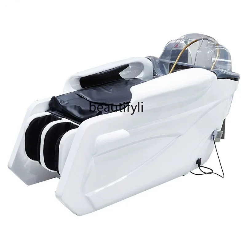 

Smart full body massage shampoo bed Hair salon Energy saving Electric shampoo bedHairdressing Fumigation Head Therapy Thai style