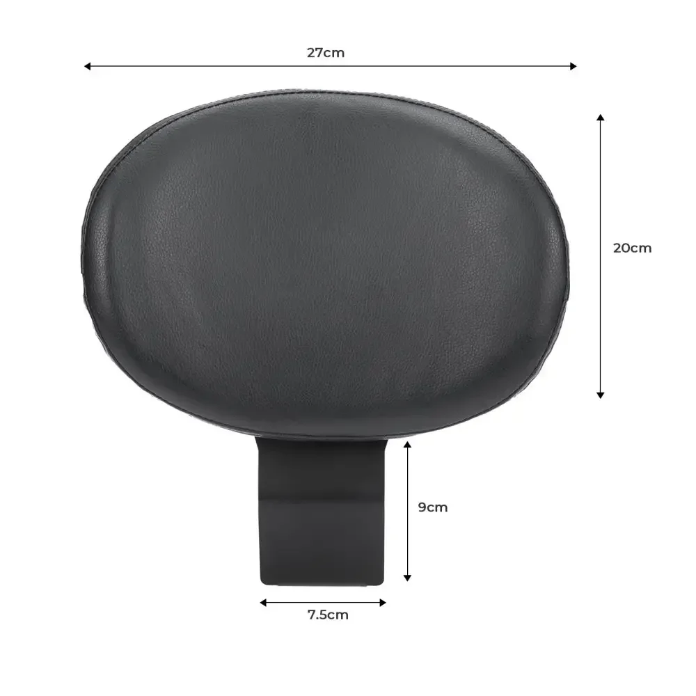 For Suzuki Volusia VL800 INTRUDER C800 M800 Driver's Backrest Motorcycle Cushion Leather Driver Rider Backrests Seat Back Rest view 3