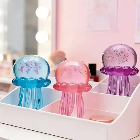 Shiny Jellyfish Squishies - Super Squeeze Sensory Putty, Stress Relief Toy Suitable For Children And Adults, Ideal Easter And Birthday Gift
