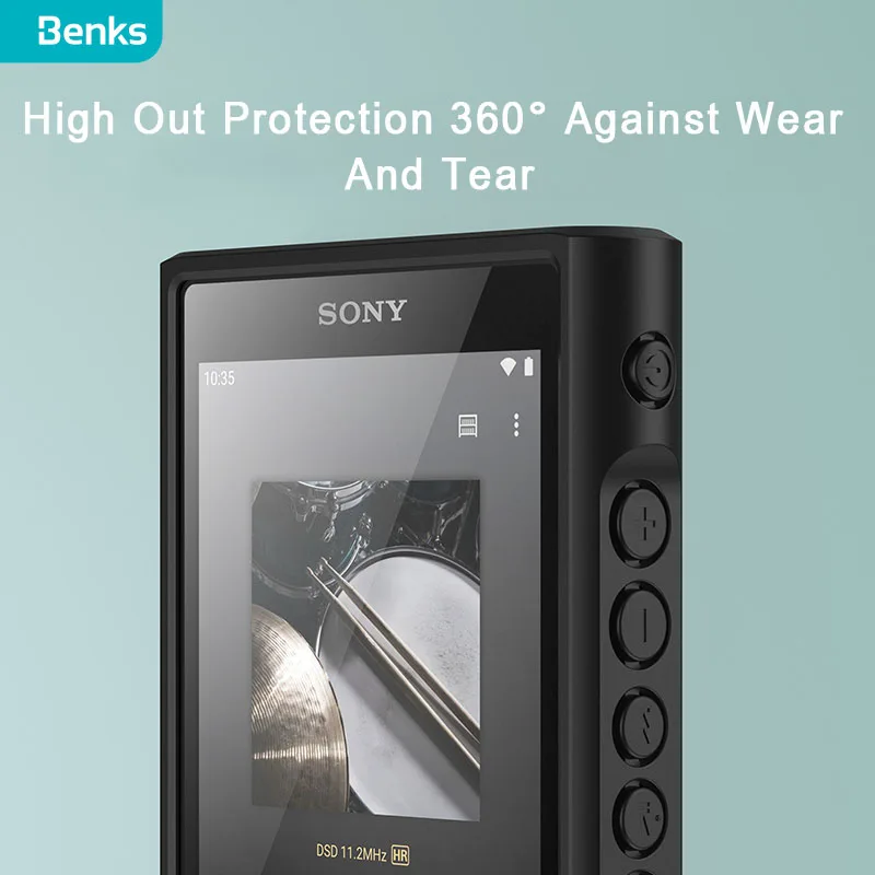 Benks Armor Cover PC TPU Slim Case per Sony Walkman NW WM1AM2 WM1ZM2
