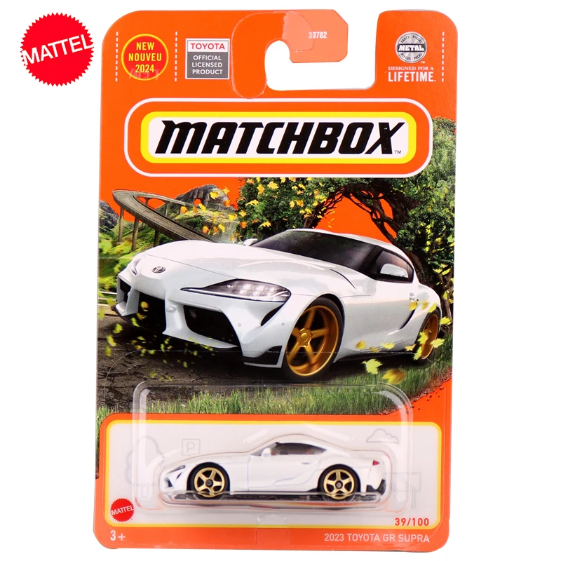 

Оригинальные игрушки Mattel автомобиль матчбокс 1/64 литая Новая модель автомобиля с вулканией 2023 Toyota Gr Supra модель автомобиля для мальчиков коллекция подарок на день рождения