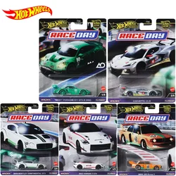 Original Hot Wheels Race Day Car Culture Premium Auto 1/64 BMW Group Bentley Corvette Porsche 911 Boys Toys Metal Models Voiture