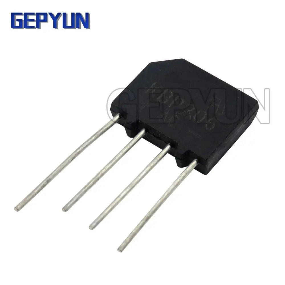 10PCS KBP210 2A 1000V KBP206 KBP307 KBP310 bridge rectifier Gepyun