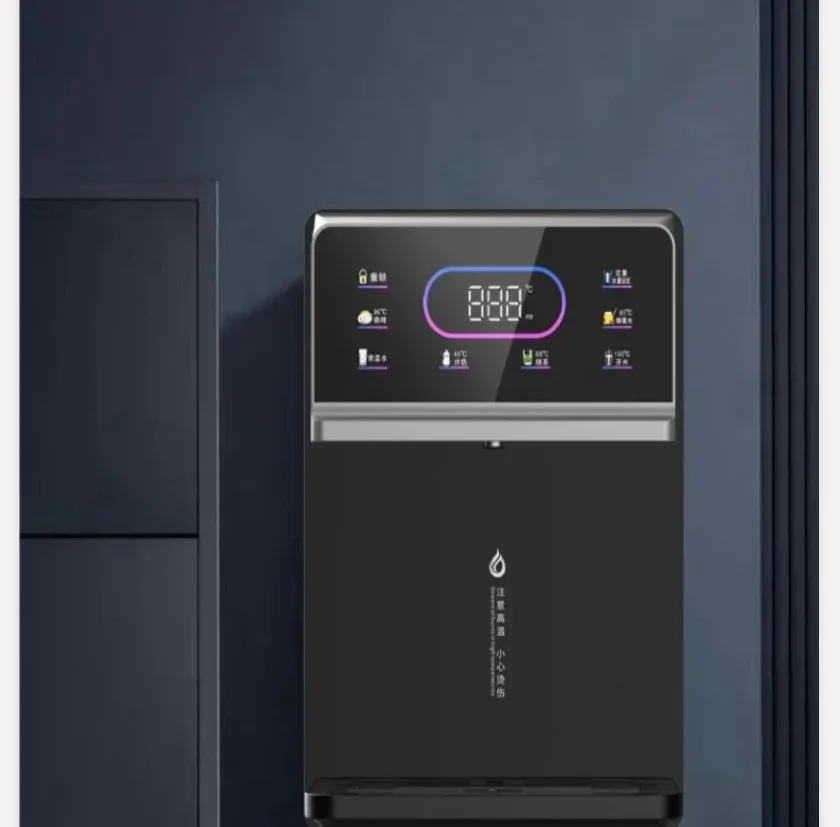 موزع مياه XIANKE مثبت على الحائط 220 فولت، منقي مياه بارد ساخن فوري ذاتي التحضير للمنزل والمكتب BDB #1