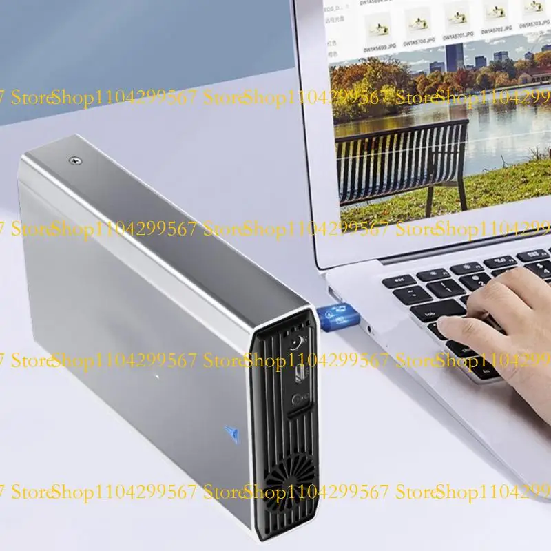 

CS1W 5Gbps Aluminium Hard Drive Enclosure for 2.5/3.5 SATAs HDD SSD Type C 3.1 Supports Hot Swappable