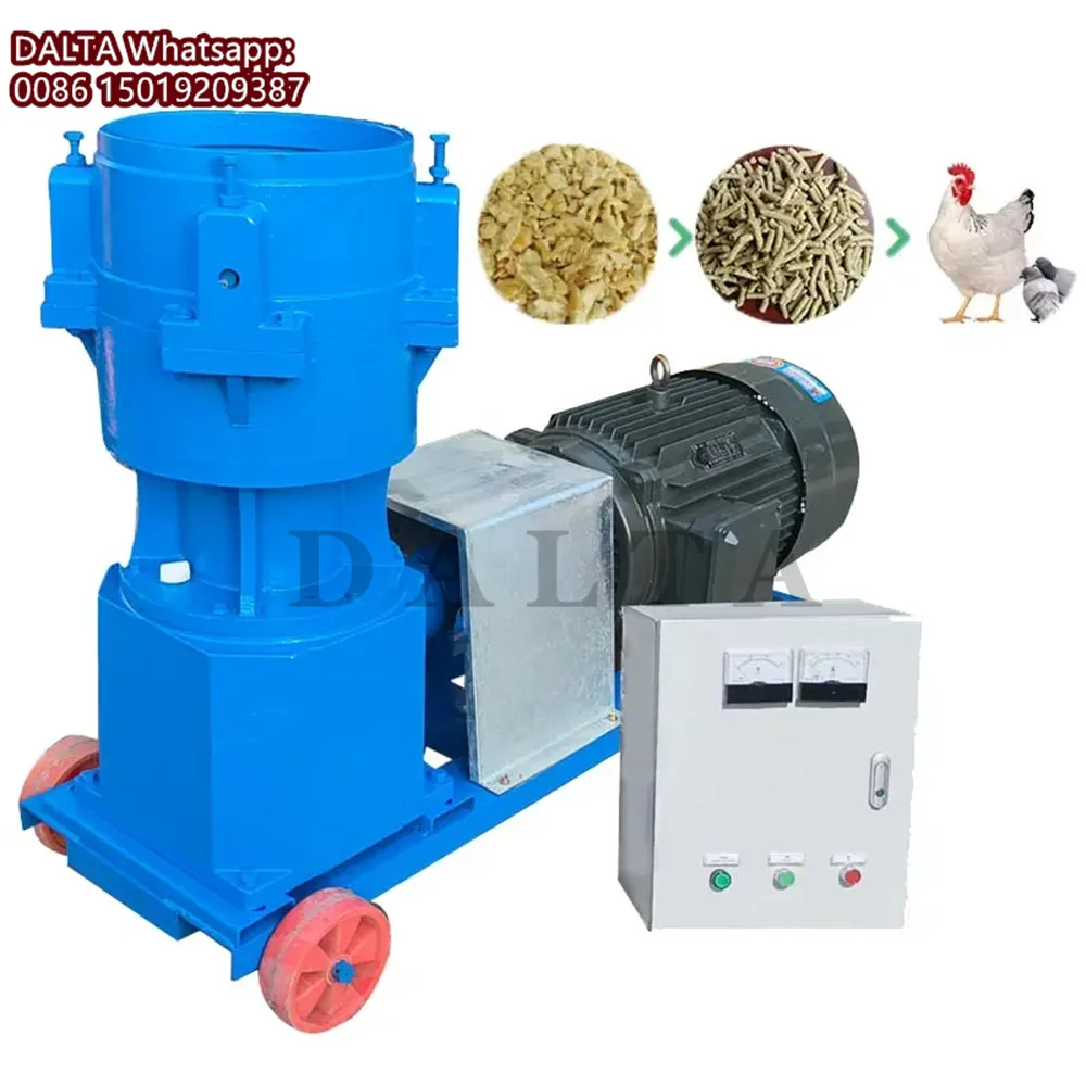 1000 kg/h Schweinefutter Pelletizer Pellet Maschine Huhn Schaf Futter Pellet Maschine Tier Granulat Maschine