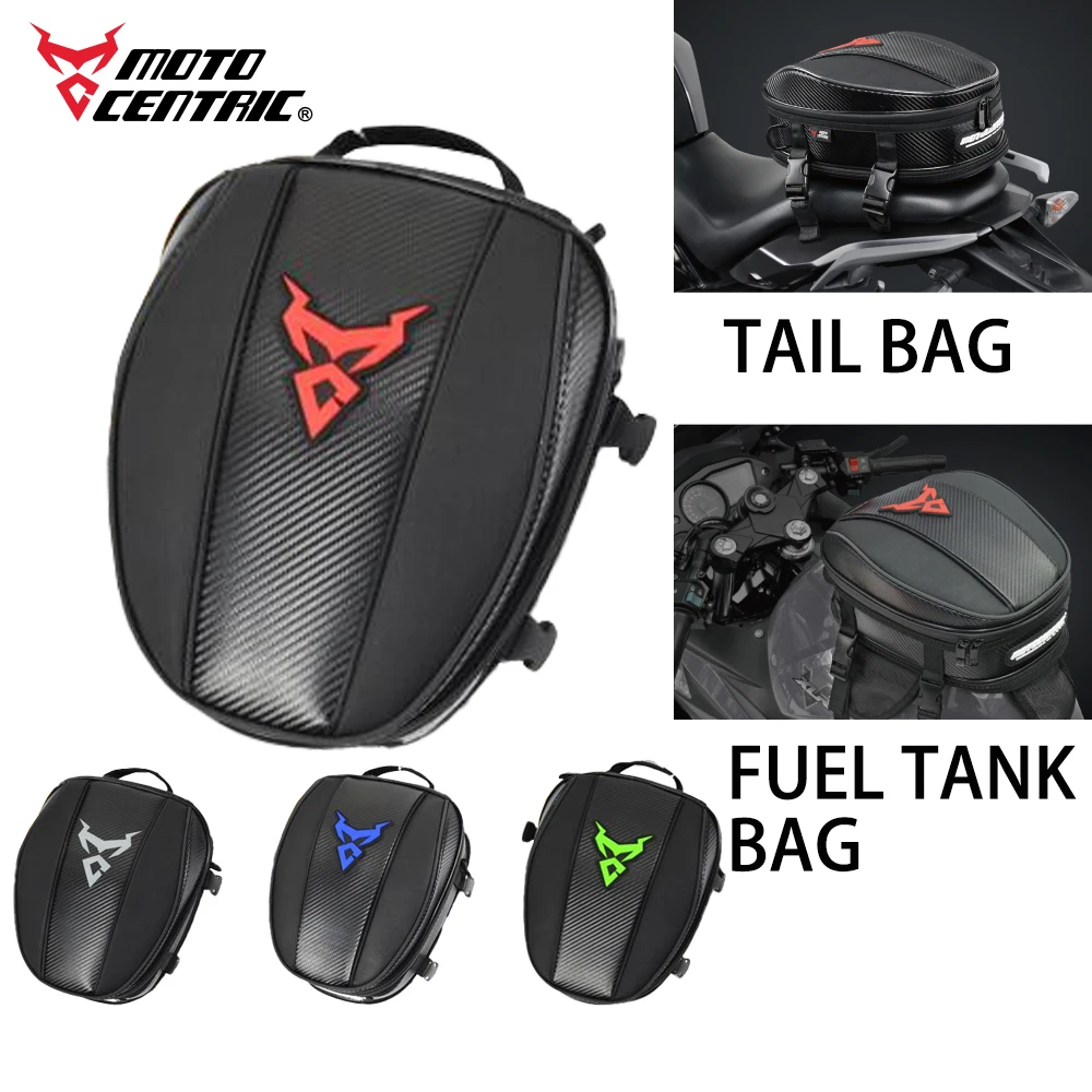 

MOTOCENTRIC 8L-11.5L Motorcycle Trunk Top Box Tank Bag Waterproof Motorbike Rear Seat Suitcase Portable Crossbody for Bikers