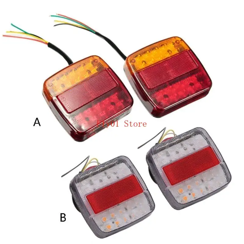 توقف مقطورة الإشارة 20 مصباح خلفي مقاوم للماء مصباح LED LED LED