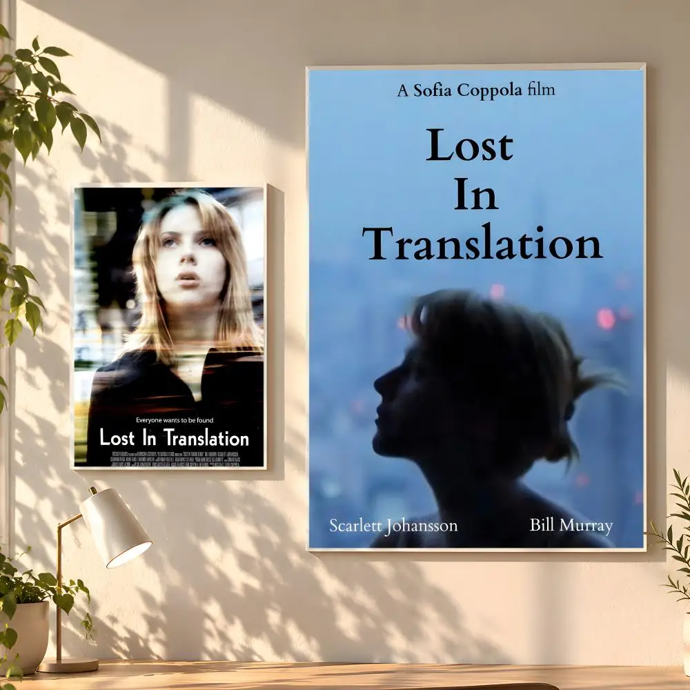 Movie L-Lost In TranslationS Poster Creative Room Art For Dorm Bedroom Study Apartment Home Gift