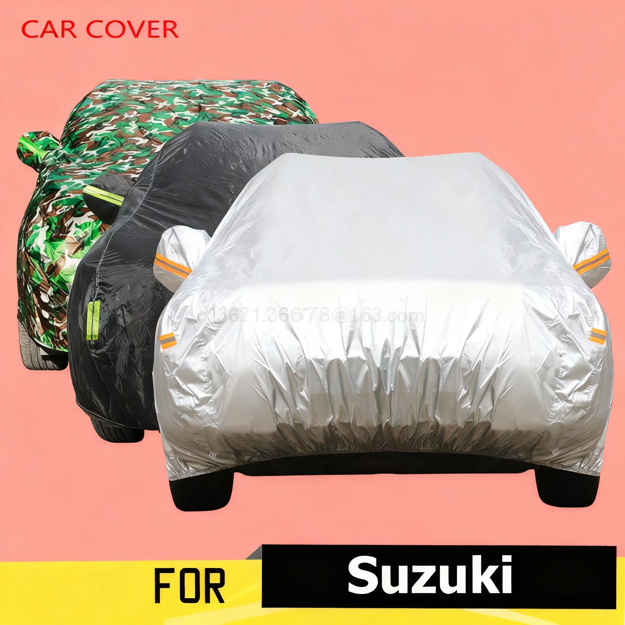 

Suitable for Suzuki Alto s-cross Alivio SX4 Grand Vitara APV Esteem Forenza car cover, sun, snow, rain cover