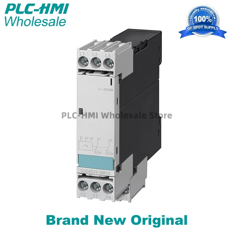 3UG4511-1BQ20 3UG45111BQ20 phase sequence monitoring 3x420-690 V 2 CO analog monitoring relay phase Original Brand New