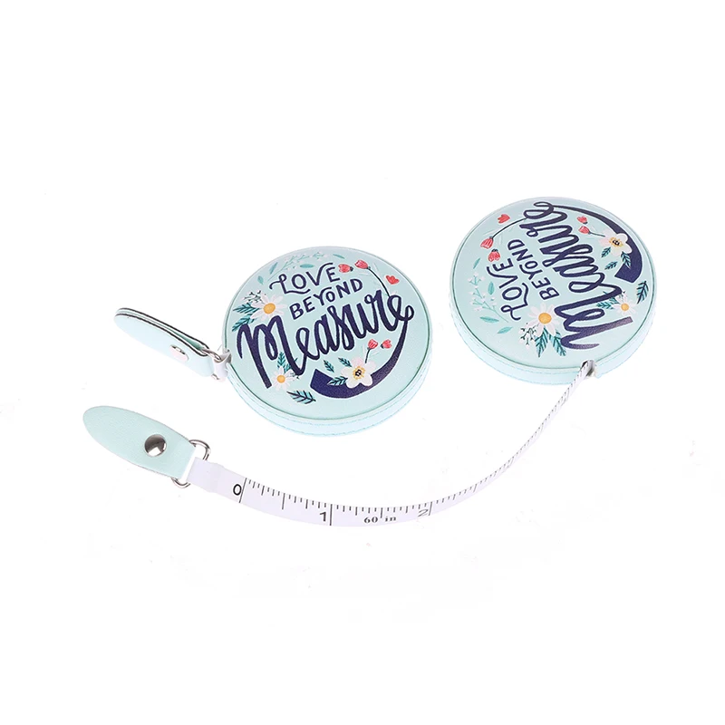 1Pc 1.5M Soft Measurer Portable Retractable Vintage Style Mini Tape Nostalgia Measure Ruler Retro Sewing Centimeter Roll Tape