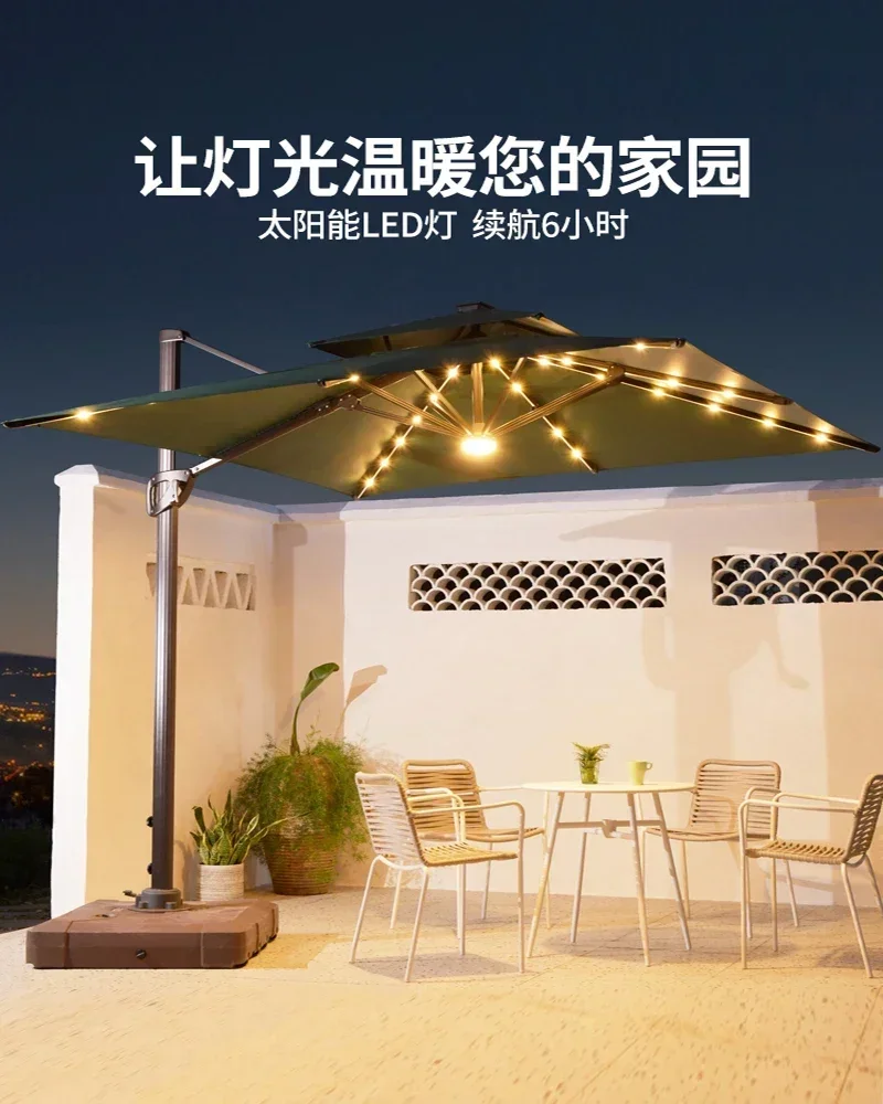 

-Outdoor Umbrellas Courtyard Open-air Villa Garden Roman Outdoor Stalls Large Outdoor Large Sun Umb