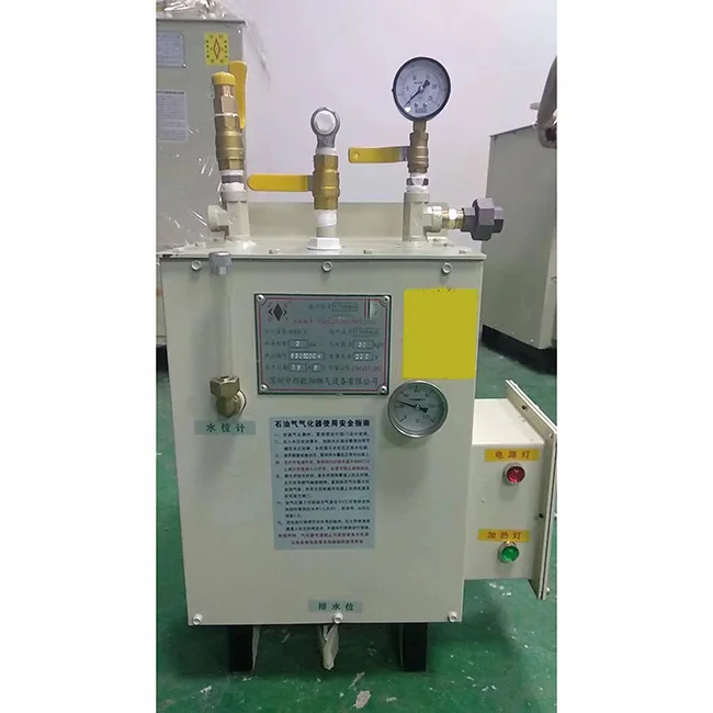 High Efficiency Industrial Ambient Vaporization Equipment Custom LPG Air Temperature Vaporizer For Liquid Oxygen