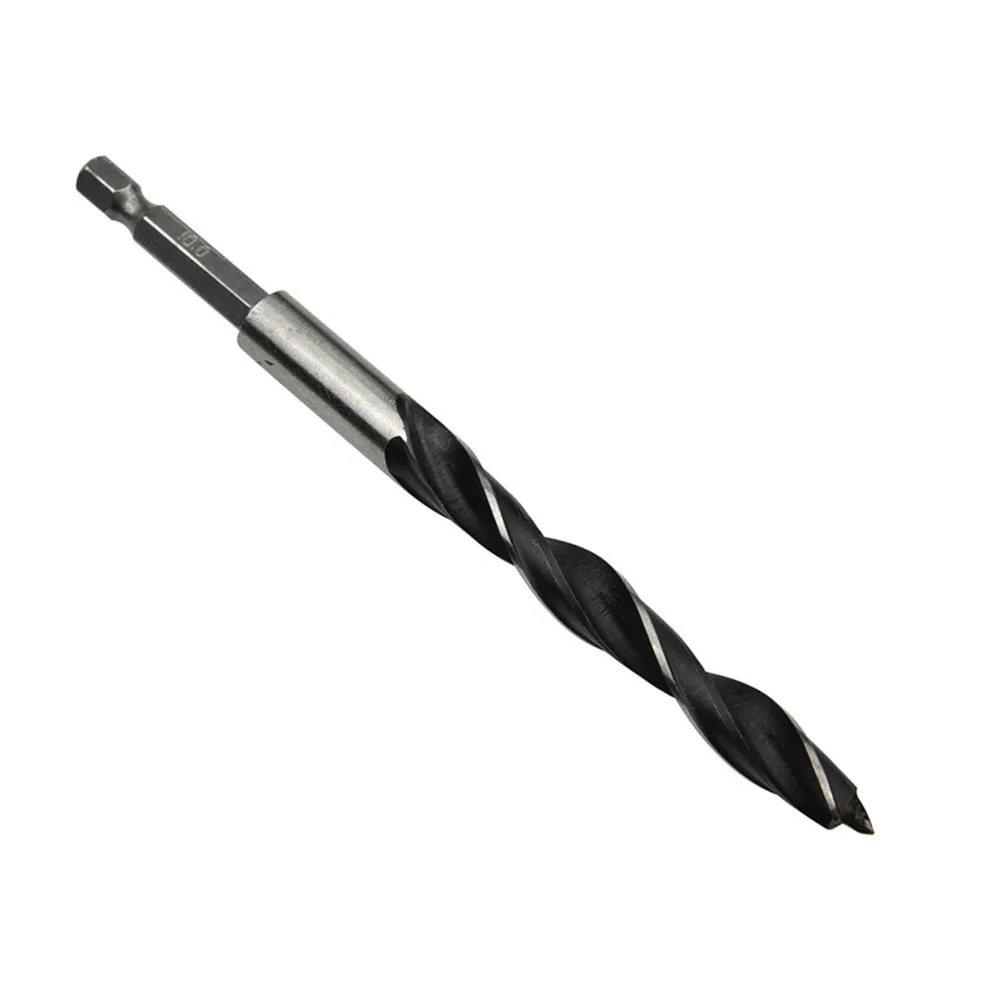 5Pcs High Speed Steel Woodworking Drill Bit Set Spiral Flute Durable Drill Bits for Metal Alloy Casting Iron Plastic