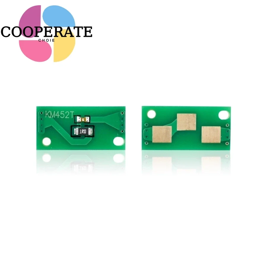 

4pcs TN-613K TN-613C TN-613M TN-613Y Toner Cartridge Reset Chip for Konica Minolta bizhub C452 C552 C652
