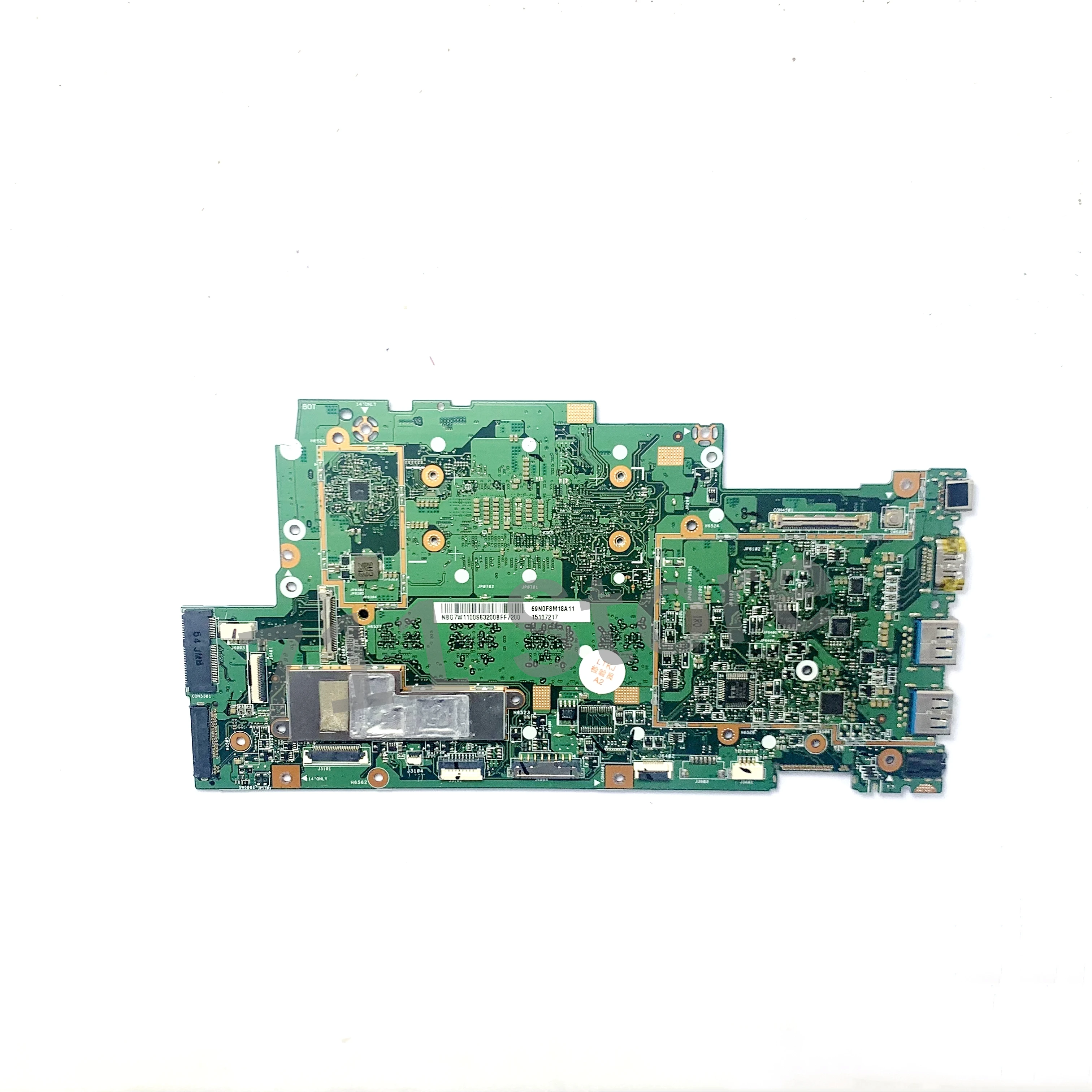 Mainboard P4HCJ REV:2.0 NBG7W1100S For Acer Aspire R5-471 R5-471T Laptop Motherboard With SR2EZ I7-6500U CPU 100% Full Tested OK