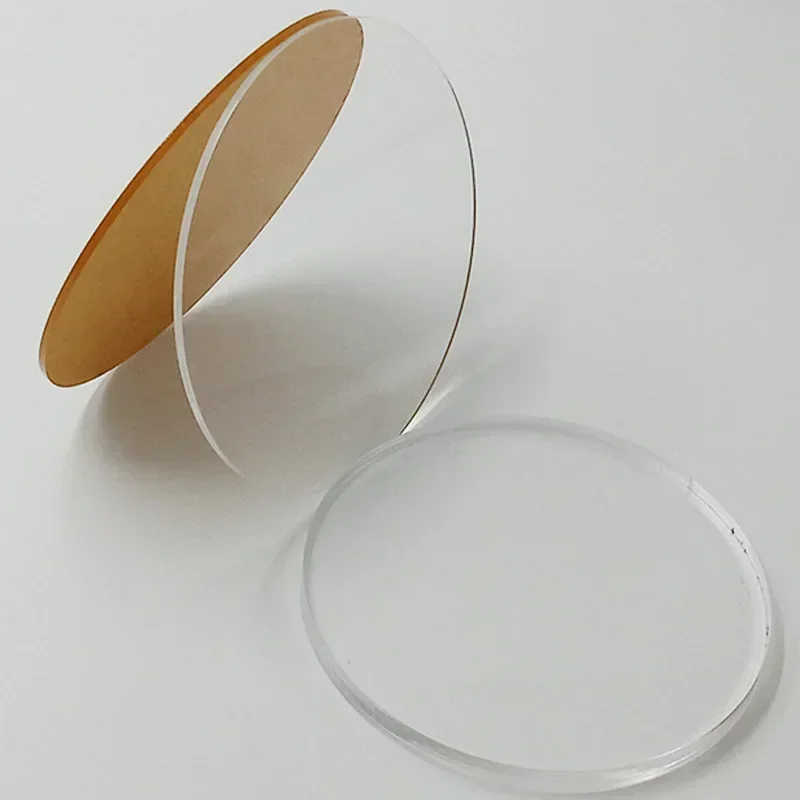 1Pcs Transparent Acrylic Plate Thickness 2/3/4/5/6mm Plexiglass Disc Glass Partition Processing Customize acrylic acrylic sheet