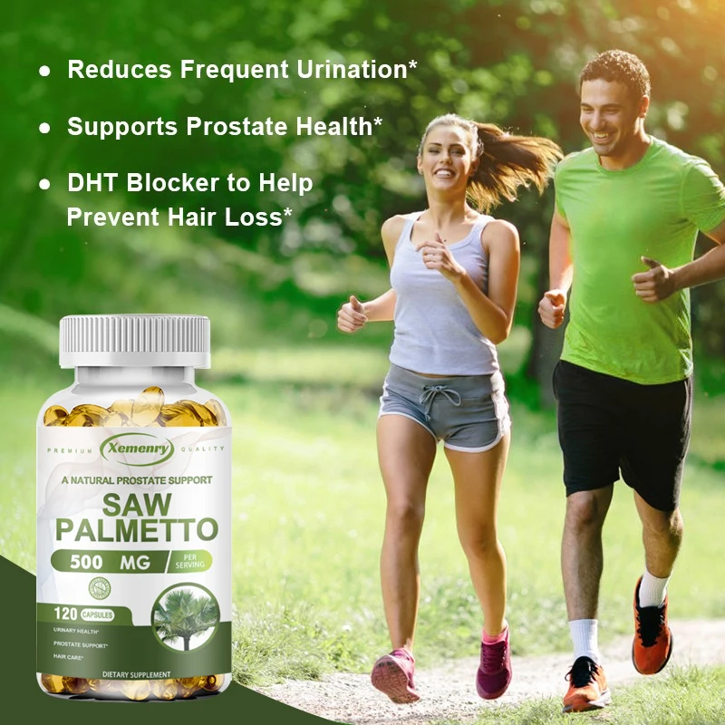 Saw Palmetto Supplement – Supports Men’s Prostate Health and Promotes Hair Growth