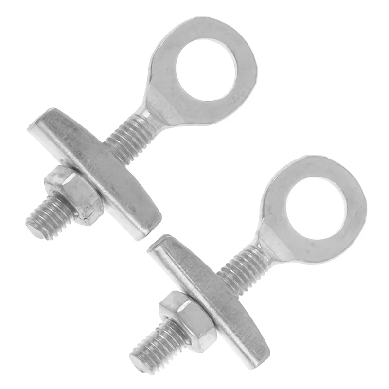 2PCS Fixed Gear Bicycle Chain Adjust Bolt Commuting Bike Chain Tensioner Bolts