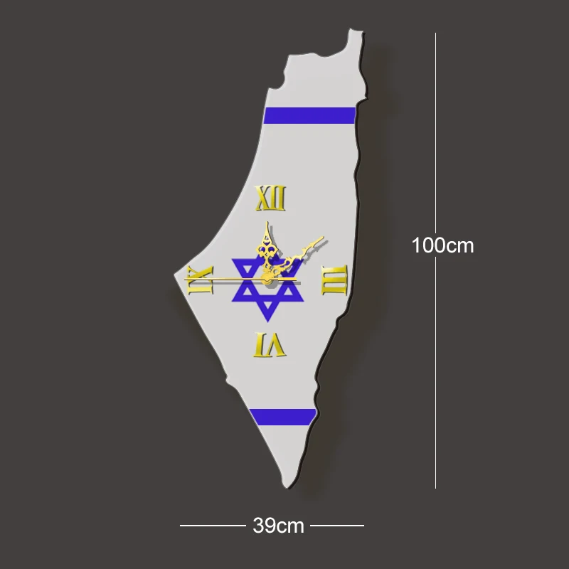 Istael ساعة حائط كبيرة تصميم حديث ساعات حائط معدنية فاخرة ساعات ديكور منزلي ذاتي الصنع غرفة المعيشة الصامتة Orologi Da Parete هدية