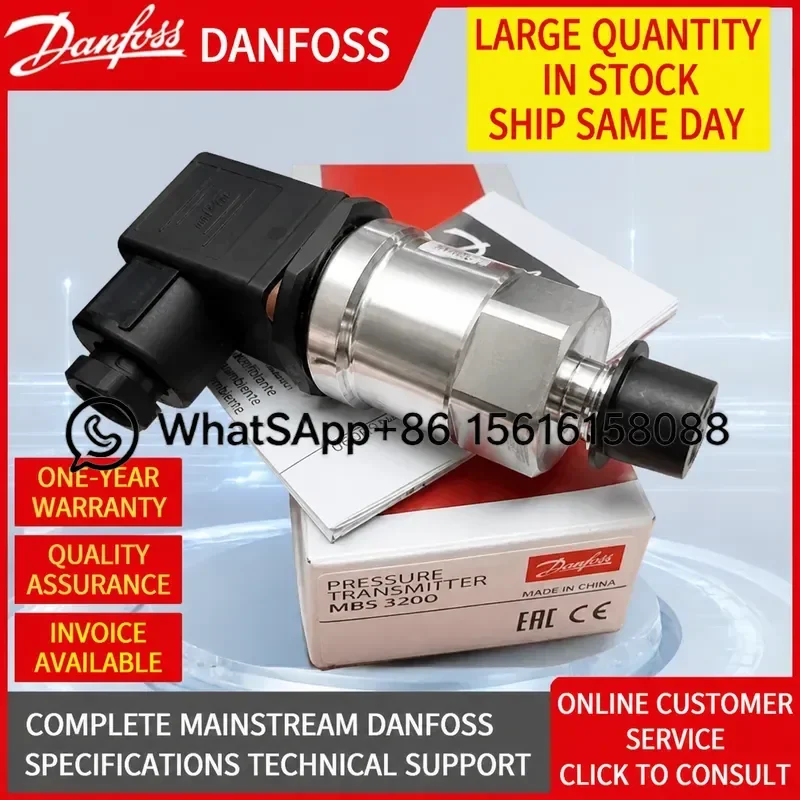 danfoss-mbs3000-pressure-sensor-060g1634-1126-1455-1447-6153-industrial-transmitter-high-accuracy-hydraulic-air-compressor