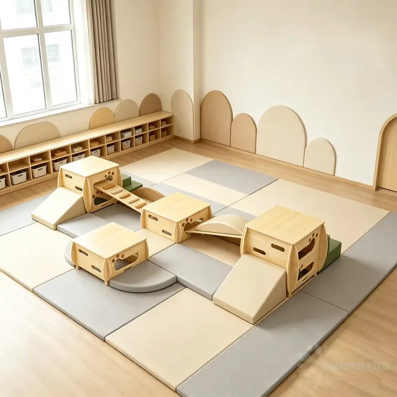 for Chiquitos Kindergarten Sensory Integration Classroom Motor Development Teaching Equipment Modular Assembly Climbing