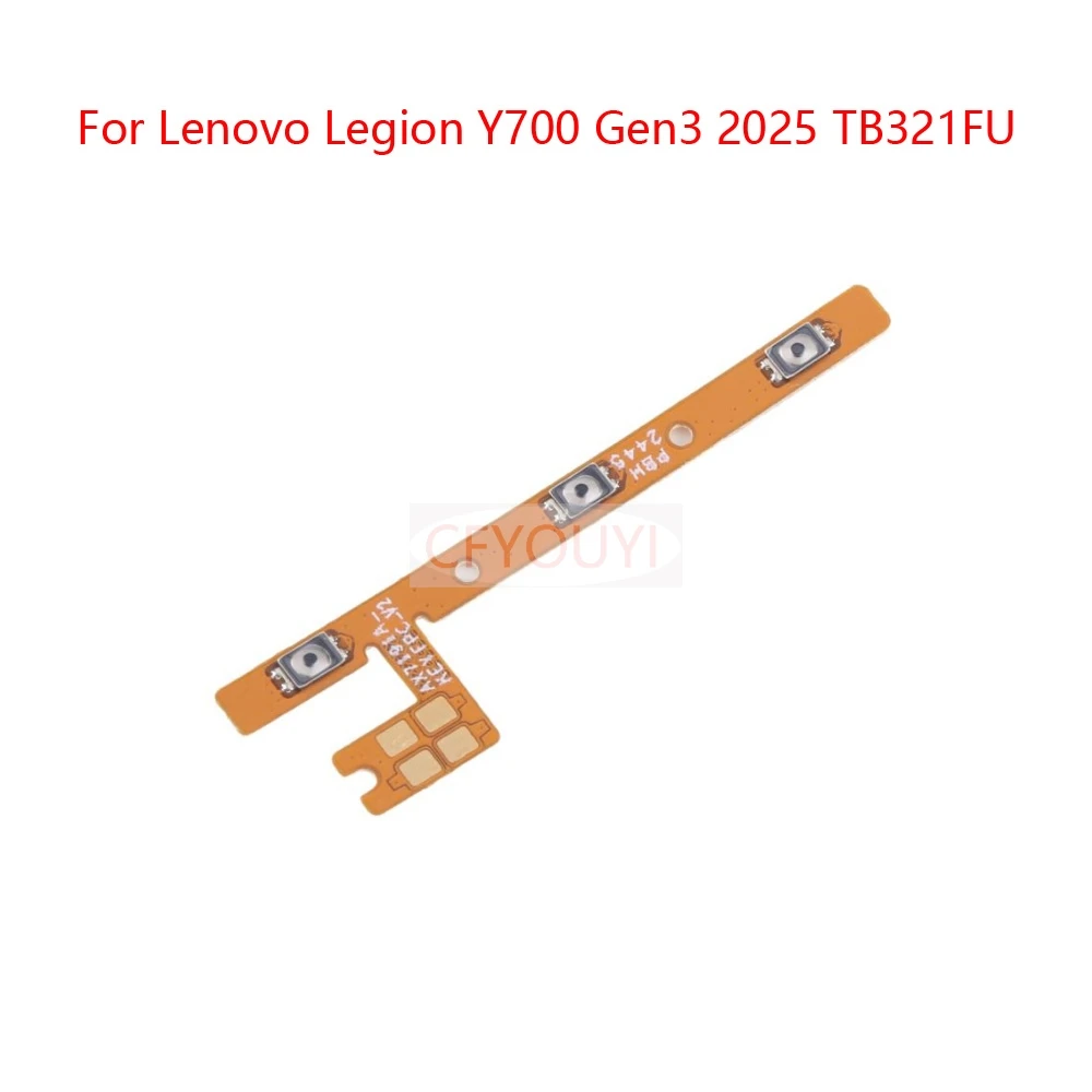 1pcs For Lenovo LEGION Y700 Gen2 TB320FU / Gen3 2025 TB321FU / Gen4 2025 TB322FU Power ON OFF And Volume Side Button Flex Cable