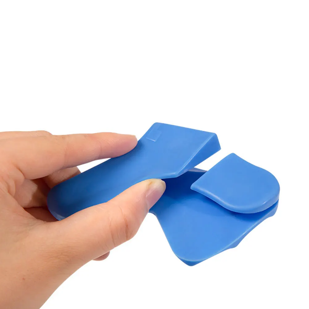 2 قطعة غطاء خلفي لقطع السيليكون مقاوم للتآكل ومقبض واقي قبضة قابل للإزالة وقابل للغسل أداة مطبخ متينة #3