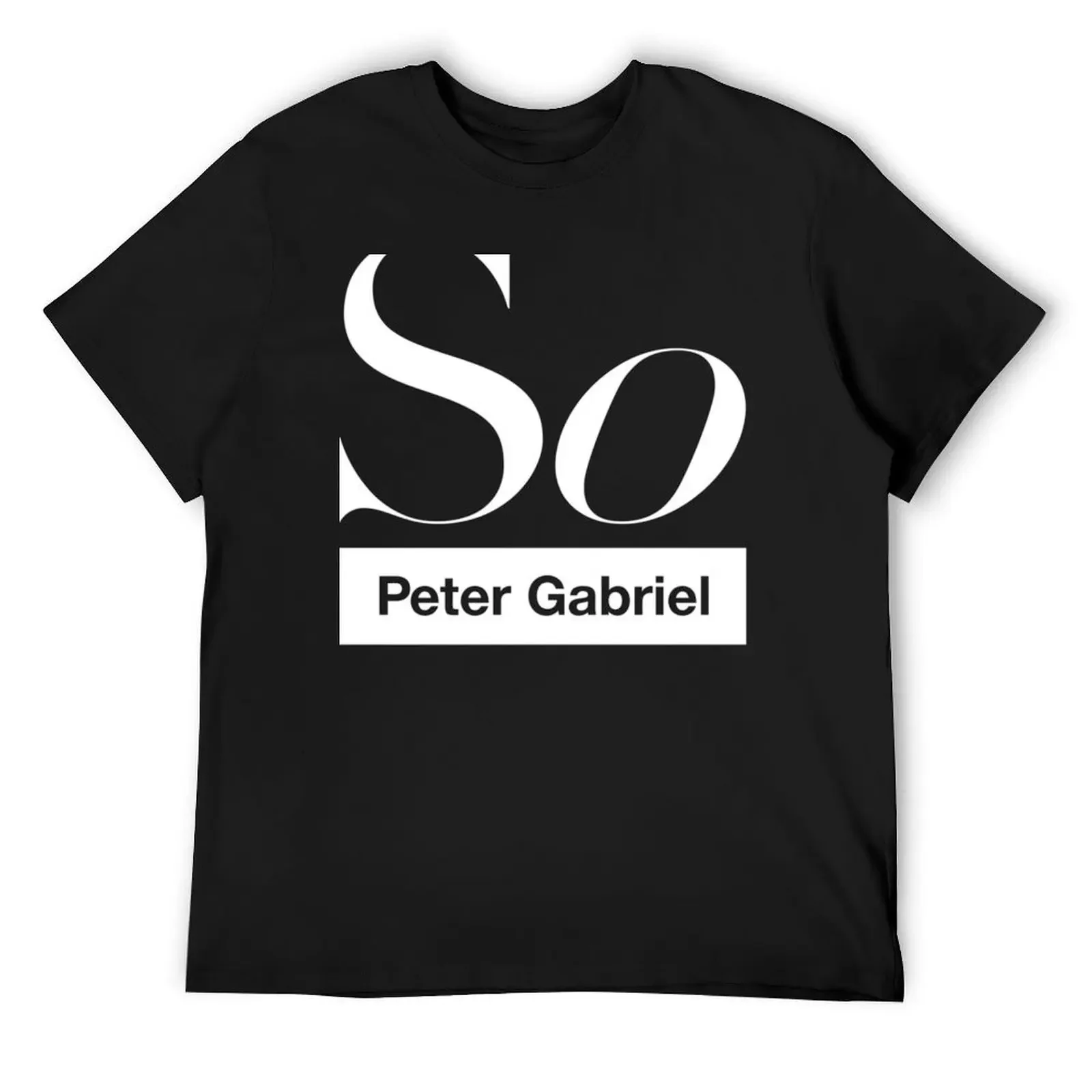 

Peter Gabriel - So T-Shirt anime t shirts vintage clothes custom t-shirts vintage anime shirt men t shirts high quality