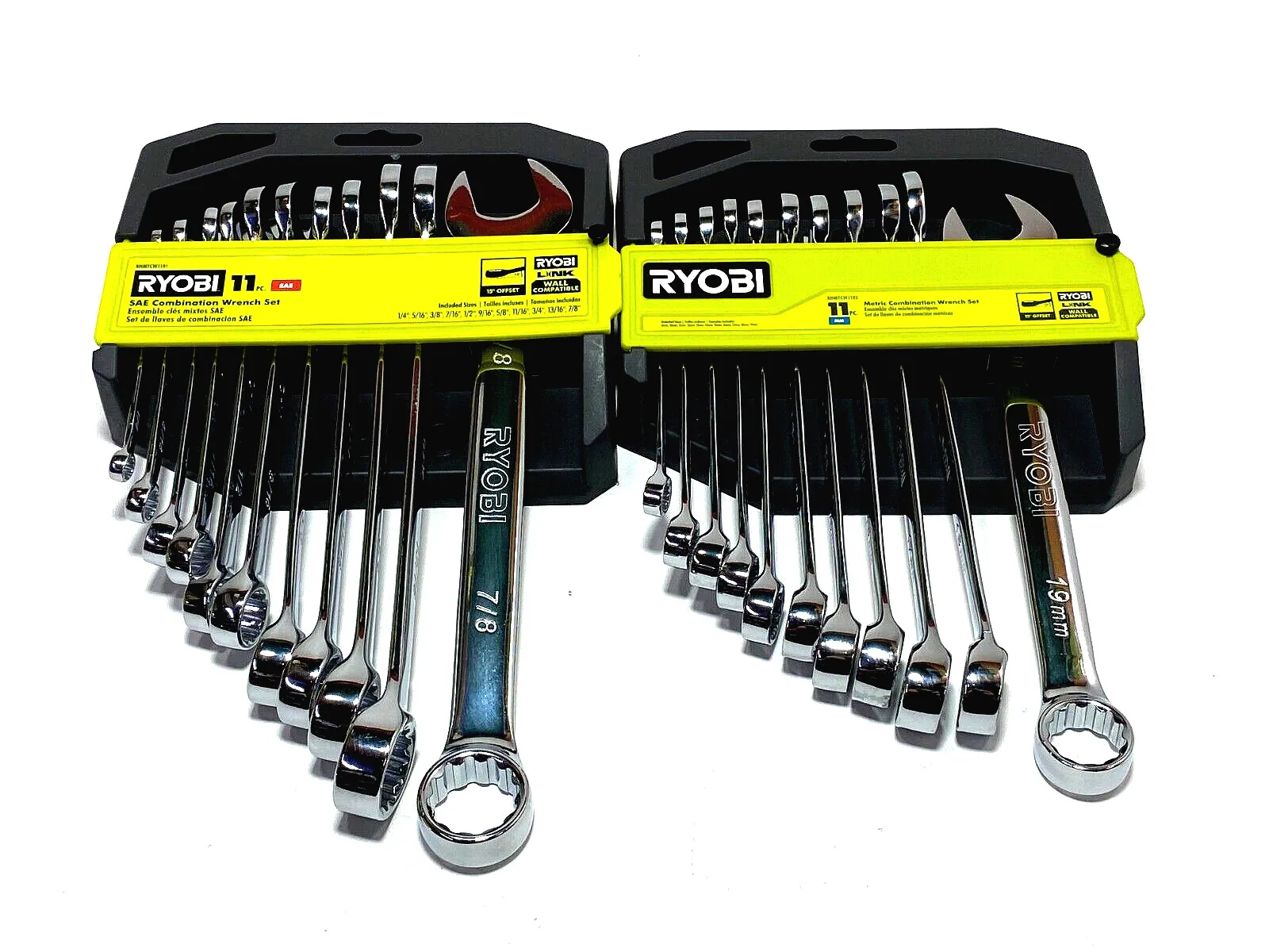 

Hand Tool Sets22 Piece SAE and Metric Combination Wrench Set for LINK Tools