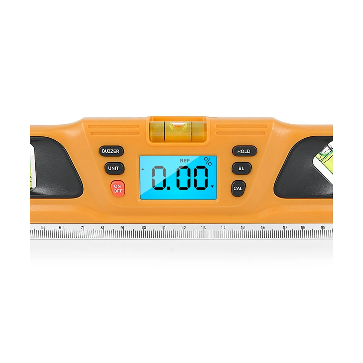 HW-200 Digital Spirit Level Inclinometer Horizontal Electronic Slope Meter Angle Finder Protractor Blue